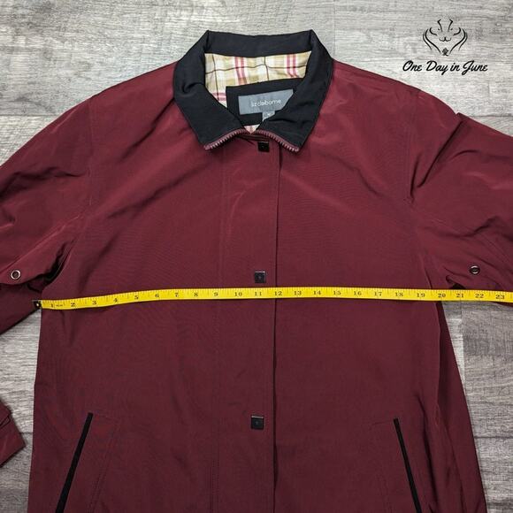 Liz Claiborne Zip Front Parka Size M - Picture 4 of 6